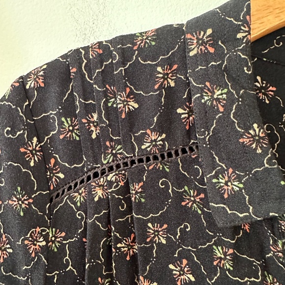 FREE PEOPLE DEBBY DOT FLORAL ROMPER size medium - Picture 11 of 14